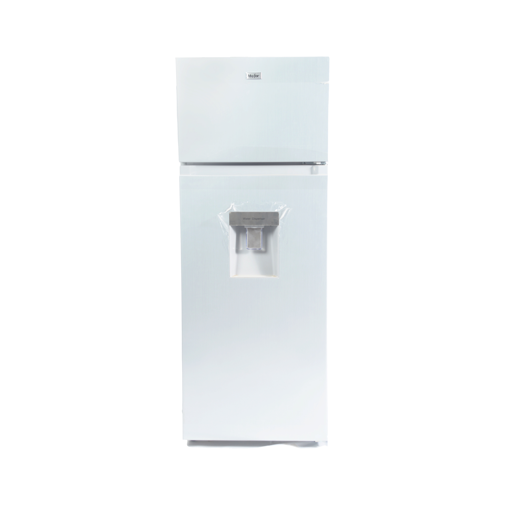 Réfrigérateur Maxtor 330L silver avec distributeur