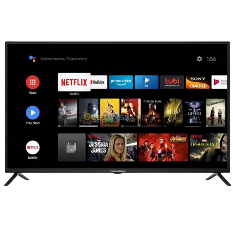 téléviseur thomson 40" smart android fhd