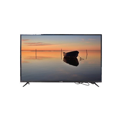 LED TV TELESTAR 58" UHD 4K HDR, DVB-T2/S2 (DEMO INTEGRE), SMART ANDROID 9.0 DOLBY, FRAMELESS AVEC UNE BARRE SILVER DECORATIVE, HAUT DE GAMME, PANEL GRADE A+, (SUPPORT MURAL INTEGRE)